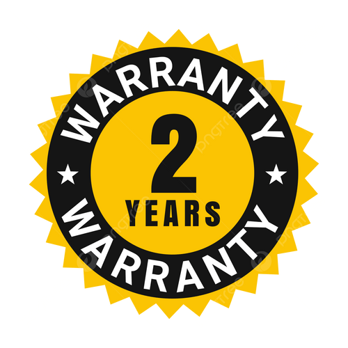 2 Years Warranty