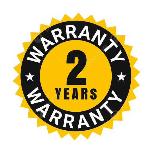 2 Years Warranty